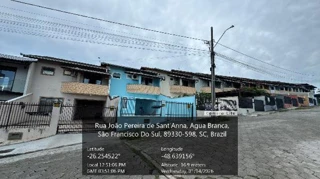 Imóvel 2710700 ['1444405740975'] - ['RUA JOAO PEREIRA DE SANT-ANNA,N. 60 CASA 06, AGUA BRANCA - CEP: 89330-598, SAO FRANCISCO DO SUL - SANTA CATARINA'] ['Água Branca'] - ['São Francisco do Sul']/['SC'] - 1