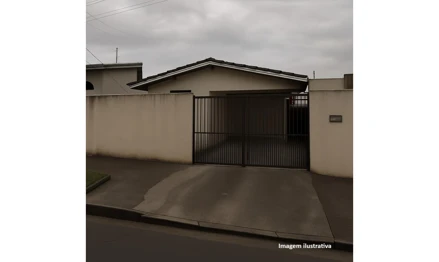 Casa em Bauru, Jardim Olímpico, Rua Célio Palaro, nºs 2-80 (matrícula) e 2-90 (laudo pericial)- L7, SP. Área: 126.18m2