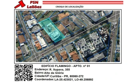 Apartamento em Curitiba, Alto Da Glória, Rua Itupava no 355, PR. Área: 236.98m2