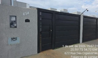 Imóvel 3096101 ['8444439114730'] - ['RUA DAS CIGANINHAS,N. 634 CS 02 LT 15 QD 39, RESIDENCIAL FIGUEIRAS DO PARQUE - CEP: 79093-593, CAMPO GRANDE - MATO GROSSO DO SUL'] ['Jardim São Conrado'] - ['Campo Grande']/['MS'] - 1