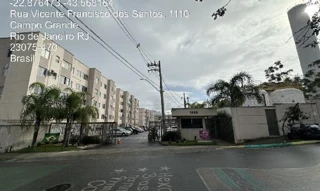 Imóvel 2972703 ['8787711837078'] - ['RUA VICENTE FRANCISCO DOS SANTOS,N. 1956 APTO. 411 BL 01 LT 1 PAL 49440, CAMPO GRANDE - CEP: 23075-470, RIO DE JANEIRO - RIO DE JANEIRO'] ['Campo Grande'] - ['Rio de Janeiro']/['RJ'] - 1