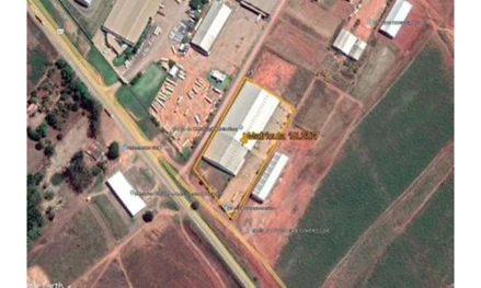 Terreno em Jaciara, , RODOVIDA BR-364, MT. Área: 9841m2