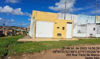 Imóvel 2431104 ['8444422328538'] - ['RUA 13 DE MARÇO,N. 202 QD 53 LOTE 26 A1, DISTRITO NOSSA SENHORA DO SOCORRO - CEP: 49160-000, NOSSA SENHORA DO SOCORRO - SERGIPE'] ['Santa Inês'] - ['Nossa Senhora Do Socorro']/['SE'] - 1