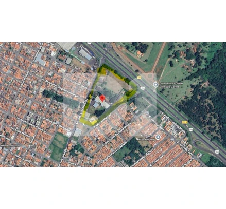 Galpão em São Carlos, Vila Vista Alegre, Avenida Capitão Luiz Brandão, 880, SP. Área: 36310.55m2
