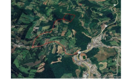 Imóvel rural em Cordilheira Alta, , Comunidade Linha Bento, s/nº, interior/, SC. Área: 146325.86m2