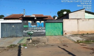 Imóvel 2789005 ['8444410749649'] - ['RUA 3,N. SN CASA 02, QUADRA F, LOTE 11, SETOR SAMARAH - CEP: 75387-540, TRINDADE - GOIAS'] ['Jardim Decolores'] - ['Trindade']/['GO'] - 1