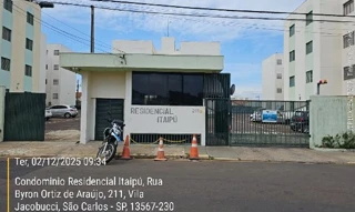Imóvel 2932406 ['8444432495810'] - ['RUA BYRON ORTIZ DE ARAUJO,N. 211 APTO. 23 2º ANDAR BLOCO C, VILA JACOBUCCI - CEP: 13567-230, SAO CARLOS - SAO PAULO'] ['Vila Jacobucci'] - ['São Carlos']/['SP'] - 1