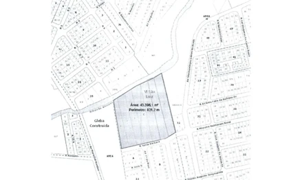 Terreno em Goiânia, , Rua Santana com Rua Ministro Guimarães Natal, GO. Área: 44353m2