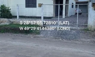 Imóvel 1049907 ['8555517977500'] - ['RUA CARLOS CARDOSO,N. 1406 LT 13 QD P ANTIGA RUA F, LAGOAO - CEP: 88904-274, ARARANGUA - SANTA CATARINA'] ['Lagoão'] - ['Araranguá']/['SC'] - 1