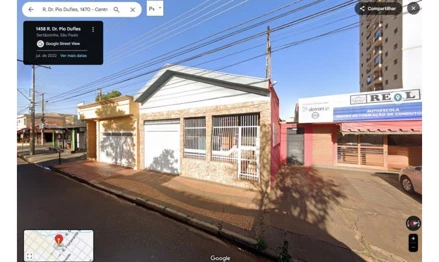 Casa em Sertãozinho, Centro, Rua Dr. Pio Dufles, nº 1470, SP. Área: nullm2