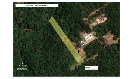 Terreno em Nova Lima, São Sebastiao Das Águas Claras, Estr. Fazenda do Engenho, MG. Área: 90635.5m2