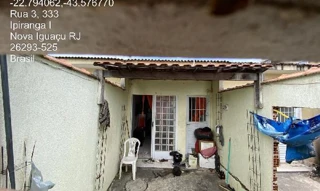 Imóvel 1721610 ['8444419734830'] - ['RUA SETE,N. 150 CASA 04, IPIRANGA - CEP: 26293-498, NOVA IGUACU - RIO DE JANEIRO'] ['Ipiranga'] - ['Nova Iguaçu']/['RJ'] - 1