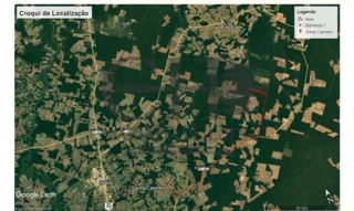Imóvel 2918511 [''] - ['uma area de terras, com 200,00 ha destacada de área maior, no lugar denominado Manitsauá-Missú situada no município de Santa Carmem'] [''] - ['Santa Carmem']/['MT'] - 1