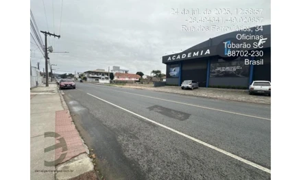 Terreno em Tubarão, Oficinas, Rua dos Ferroviários, SC. Área: 692.22m2 - imagem 0