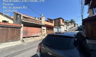 Imóvel 2514114 ['8555500479340'] - ['RUA AMADEU JOAO PENZIN,N. 99A, PAVUNA - CEP: 21520-620, RIO DE JANEIRO - RIO DE JANEIRO'] ['Pavuna'] - ['Rio De Janeiro']/['RJ'] - 1