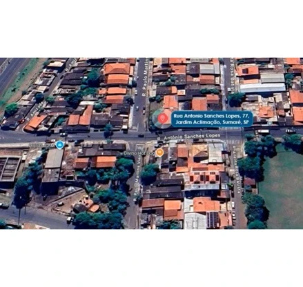 Casa em Sumaré, Jardim Aclimação (Nova Veneza), Rua Paulo Martins Vieira, 77, Jardim Aclimação (Nova Veneza), Sumaré, SP, SP. Área: 288m2