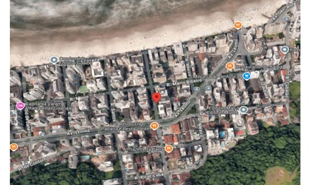 Apartamento em Guarujá, Pitangueiras, Rua Silvia Valadão de Azevedo, 171, Ed. Atlantis, Apto. 14, Pitangueiras, Guarujá/SP, CEP 11410-340, SP. Área: 100.1m2 - imagem 0