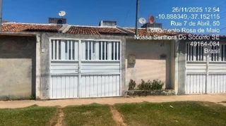 Imóvel 2664115 ['8444414496400'] - ['RUA 7 DE ABRIL,N. 43 QUADRA 80 LOTE 24D-2, SANTA INES - CEP: 49164-084, NOSSA SENHORA DO SOCORRO - SERGIPE'] ['Santa Inês'] - ['Nossa Senhora Do Socorro']/['SE'] - 1