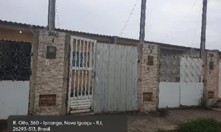 Imóvel 2126417 ['8444419283324'] - ['RUA OITO,N. 260 CS 01 LT 26 QD F, IPIRANGA - CEP: 26293-513, NOVA IGUACU - RIO DE JANEIRO'] ['Ipiranga'] - ['Nova Iguaçu']/['RJ'] - 1