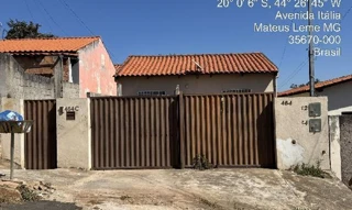 Imóvel 2464119 ['8444430215674'] - ['AVENIDA UMBELINO CARVALHO,N. 464 CASA 02 LOTE 03 QD. 05 VG. 02, JARDIM DAS MANGABEIR - CEP: 35670-000, MATEUS LEME - MINAS GERAIS'] [''] - ['Mateus Leme']/['MG'] - 1