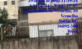 Imóvel 2358619 ['8444420662643'] - ['RUA IVO JUNQUEIRA PASSOS,N. 25 DISTRITO DE VERMELHO, LOTE 05, QUADRA C, JOAO TEIXEIRA - CEP: 36892-500, MURIAE - MINAS GERAIS'] [''] - ['Muriaé']/['MG'] - 1