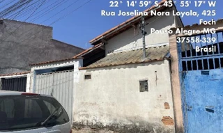 Imóvel 2493919 ['8555503312420'] - ['RUA JOSELINA NORA LOYOLA,N. 444 0,, FOCH II - CEP: 37558-339, POUSO ALEGRE - MINAS GERAIS'] ['Industrial'] - ['Pouso Alegre']/['MG'] - 1