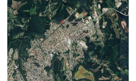 Terreno em Rio Negro, Passa Três, rua Professor Luiz José Lauer, n.º 314, PR. Área: 125m2