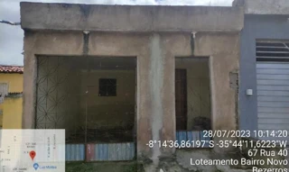 Imóvel 2537122 ['8444422862275'] - ['RUA PROJETADA 11,N. SN UN 02 LT 13 QD 36, LOT BAIRRO NOVO - CEP: 55660-000, BEZERROS - PERNAMBUCO'] ['Lot. Bairro Novo'] - ['Bezerros']/['PE'] - 1