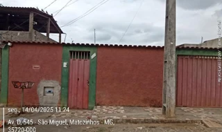 Imóvel 2358622 ['8444409490017'] - ['RUA GENERAL ORLANDO TORRES,N. 540 LT 06 QD C, BAIRRO SÃO MIGUEL - CEP: 35720-000, MATOZINHOS - MINAS GERAIS'] ['São Miguel'] - ['Matozinhos']/['MG'] - 1