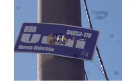 Terreno em Ponta Grossa, Nova Rússia, Rua Uraí, PR. Área: 50m2