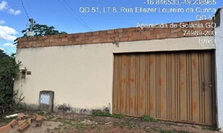 Imóvel 2368023 ['8444413159117'] - ['RUA ELIEZER LOUREIRO DA CUNHA,N. 01 QD 51 LT 08, ROSA DOS VENTOS - CEP: 74989-200, APARECIDA DE GOIANIA - GOIAS'] ['Rosa dos Ventos'] - ['Aparecida De Goiânia']/['GO'] - 1