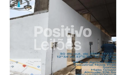 Galpão em Sorriso, Industrial Nova Prata, Rua Dr. Ari Luiz Brandão, 1184, MT. Área: 39257.68m2