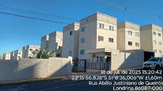 Imóvel 2520424 ['8787714641964'] - ['RUA ELZIRA BITTENCOURT GUIDES,N. 55 APTO. 302 BL 04 VG 79, CONJUNTO HABITACIONAL VIOLIM - CEP: 86088-330, LONDRINA - PARANA'] ['Cinco Conjuntos'] - ['Londrina']/['PR'] - 1