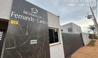 Imóvel 3004124 [''] - ['QUADRA QUADRA 7,N. SN APTO. 101 BL O TERREO LT 11 RUA OSVALDO CRUZ, MANSOES RECREIO MOSSORO - CEP: 72885-560, CIDADE OCIDENTAL - GOIAS'] [''] - ['Cidade Ocidental']/['GO'] - 1