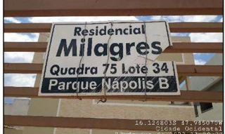 Imóvel 1278526 ['8444421258633'] - ['QUADRA 75,N. SN APTO. 101 LOTE 34, RUA 32, , PARQUE NAPOLIS B - CEP: 72883-210, CIDADE OCIDENTAL - GOIAS'] ['Parque Napolis B'] - ['Cidade Ocidental']/['GO'] - 1