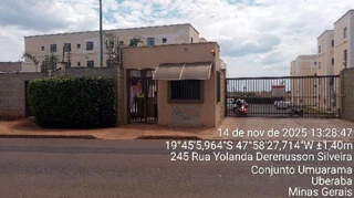 Imóvel 2644026 ['1555524142640'] - ['RUA YOLANDA DERENUSSON SILVEIRA,N. 250 APTO. 204 BL 08, PARTE DA CHÁCARA 11, VG 105, CONJUNTO UMUARAMA - CEP: 38055-220, UBERABA - MINAS GERAIS'] ['Conj. Umuarama'] - ['Uberaba']/['MG'] - 1
