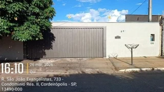 Imóvel 2906630 [''] - ['Rua São João Evangelista, 733, Jardim Residencial Paraty, Cordeirópolis, SP'] [''] - ['Cordeirópolis']/['SP'] - 1