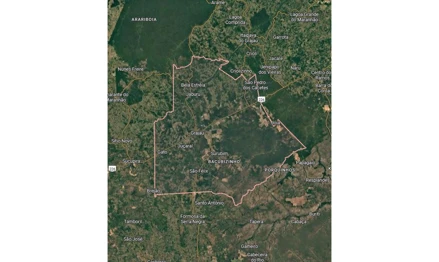 Imóvel rural em Grajaú, , lugar denominado Vão de Poço”, da data Flor do Tempo”, deste município, MA. Área: 507550000m2