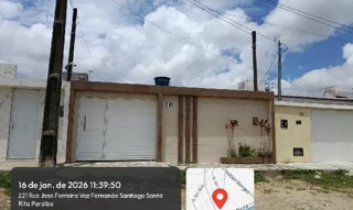 Imóvel 3065032 ['1444405938341'] - ['RUA PROJETADA,N. 41 A4 QD M, LOT FERNANDO SANTIAG - CEP: 58000-000, SANTA RITA - PARAIBA'] ['Naelson Panta Júnior'] - ['Santa Rita']/['PB'] - 1