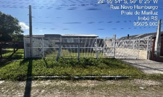 Imóvel 2939833 ['1444414631830'] - ['RUA NOVO HAMBURGO,N. 940 ST 35 LT 27 QD 48, BALNEÁRIO MARILUZ - CEP: 95625-000, IMBE - RIO GRANDE DO SUL'] ['Praia de Mariluz'] - ['Imbé']/['RS'] - 1