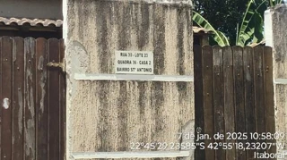 Imóvel 2169433 ['8444425792820'] - ['RUA TRINTA,N. SN CS 02 QD 36 LT 23, SANTO ANTONIO (MANILHA) - CEP: 24856-672, ITABORAI - RIO DE JANEIRO'] ['Santo Antonio'] - ['Itaboraí']/['RJ'] - 1