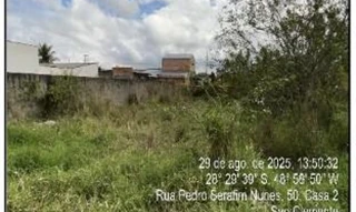 Imóvel 2583436 ['8444425731139'] - ['RUA EPONINA DOS SANTOS CARDOSO,N. SN LT 07 QD E, SAO CLEMENTE - CEP: 88706-124, TUBARAO - SANTA CATARINA'] ['São Clemente'] - ['Tubarão']/['SC'] - 1