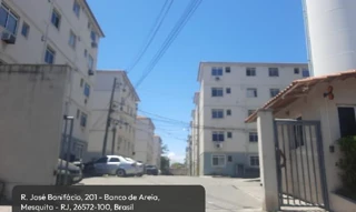 Imóvel 2604438 ['8787704244695'] - ['RUA JOSE BONIFACIO,N. 201 APTO. 103 BL 12, LT 321-A, QD 77, ROCHA SOBRINHO - CEP: 26572-100, MESQUITA - RIO DE JANEIRO'] ['Banco de Areia'] - ['Mesquita']/['RJ'] - 1
