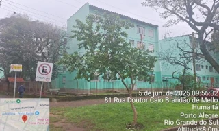 Imóvel 2419639 ['8444404201335'] - ['RUA ENGENHEIRO ALEXANDRE MARTINS DA ROSA,N. 40 APTO. 109 LT 01 QD I PAV 01 VG 152, 25369, HUMAITA - CEP: 90250-030, PORTO ALEGRE - RIO GRANDE DO SUL'] ['Humaitá'] - ['Porto Alegre']/['RS'] - 1