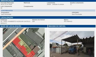 Imóvel 2676539 [''] - ['Avenida Arizona, 0, Lote 08 da Quadra 11 e Lote nº 23 da Quadra M - Jardim Califórnia - Jacareí'] ['Jardim California'] - ['Jacareí']/['SP'] - 1