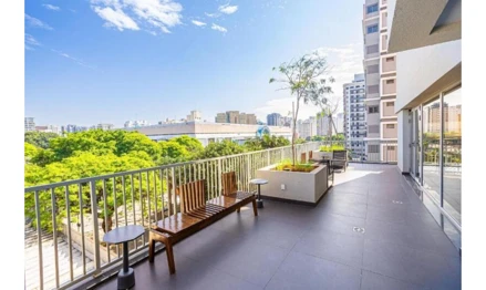 Apartamento em São Paulo, Moema, Avenida dos Imarés, 318- U317, SP. Área: 30.75m2