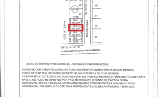 Imóvel 2913243 [''] - ['DATA DE TERRAS Nº 08/B, DA QUADRA Nº 16, DO LOTEAMENTO RESIDENCIAL PINHEIRO'] [''] - ['Terra Boa']/['PR'] - 1