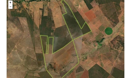 Imóvel rural em São João da Ponte, , Saindo de São João da Ponte, seguir 15 km pela estrada municipal em direção a Capitão Enéas, MG. Área: 59737.58m2