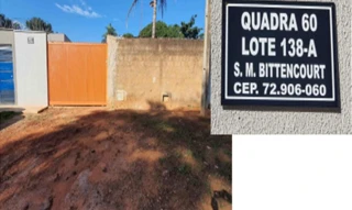 Imóvel 2045345 ['IDR180956'] - ['Avenida Doutor Benedito de Paiva e Silva, s/n, Lote 138-A, Quadra 60, Loteamento Mansões Bittencourt, Mansões Bittencourt, SANTO ANTÔNIO DO DESCOBERTO, GO, 72900-000'] ['Mansões Bittencourt'] - ['Santo Antônio Do Descoberto']/['GO'] - 1