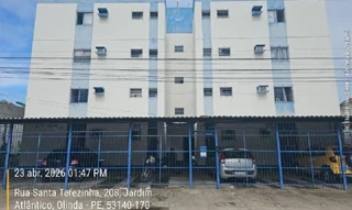 Imóvel 2901846 ['8091700006947'] - ['RUA SANTA TEREZINHA,N. 208 APTO. 304 LT 02-A QD 38, JARDIM ATLANTICO - CEP: 53140-170, OLINDA - PERNAMBUCO'] ['Jardim Atlântico'] - ['Olinda']/['PE'] - 1